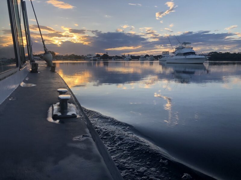 Ferry from Tea Gardens to Nelson Bay